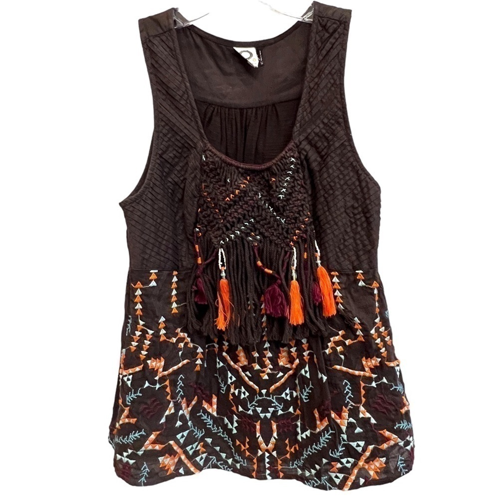 Akemi + Kin “Rigmarole” Boho Top, Size X Small